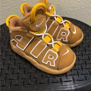 Nike Kids Tan and Yellow Sneakers